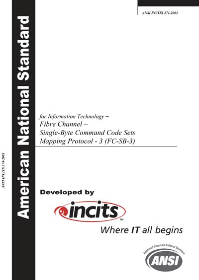 Standards PDF Cover Page