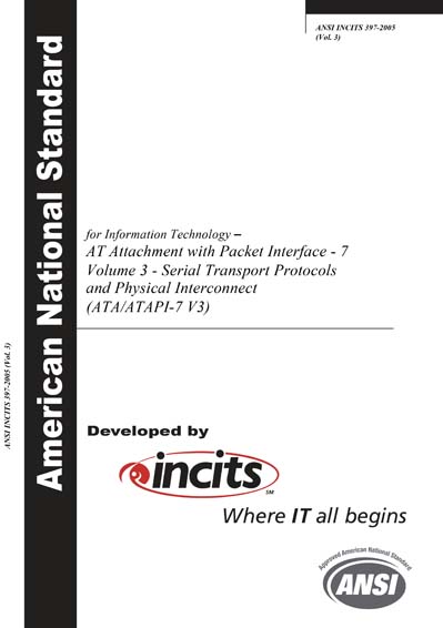 Standards PDF Cover Page