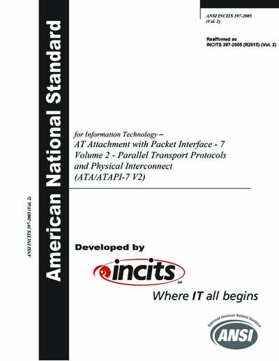 Standards PDF Cover Page