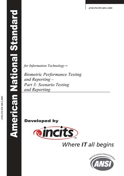 Standards PDF Cover Page