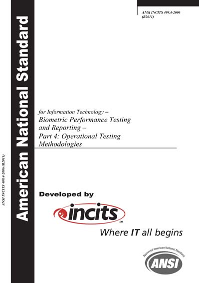 Standards PDF Cover Page