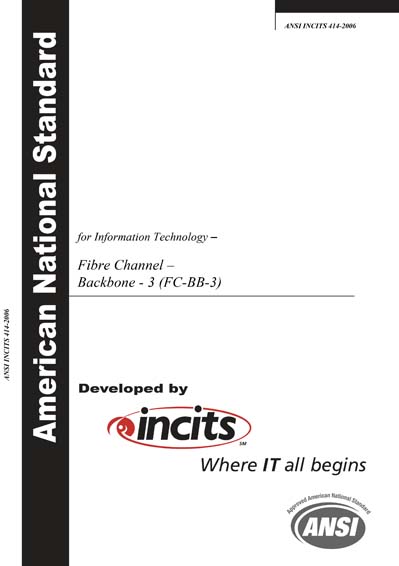 Standards PDF Cover Page