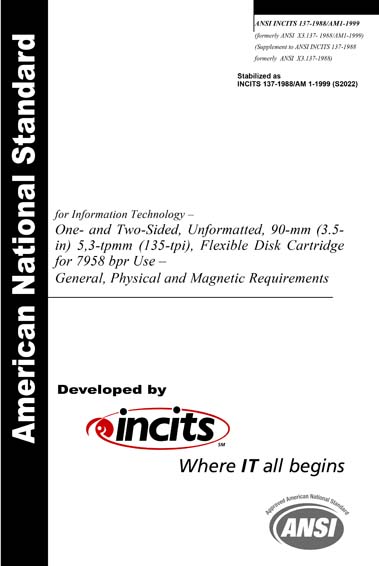 Standards PDF Cover Page