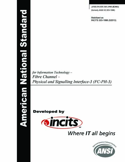 Standards PDF Cover Page