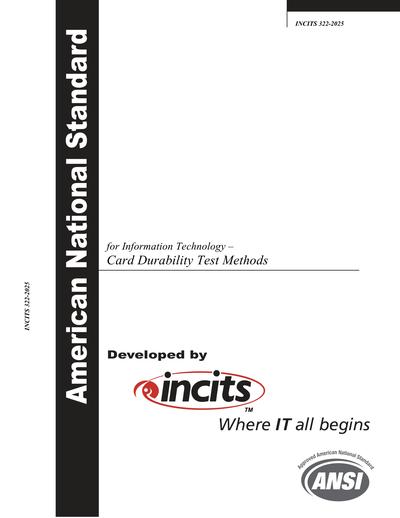 Standards PDF Cover Page