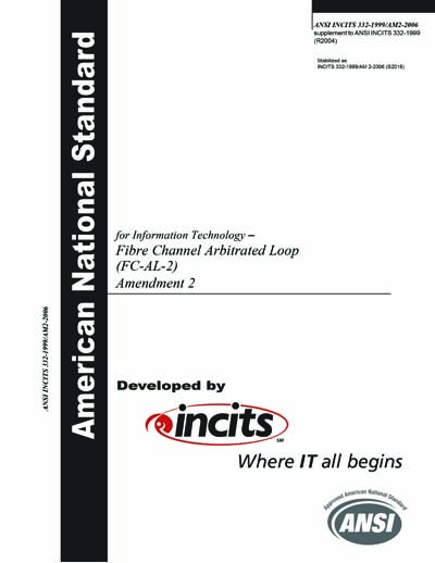Standards PDF Cover Page