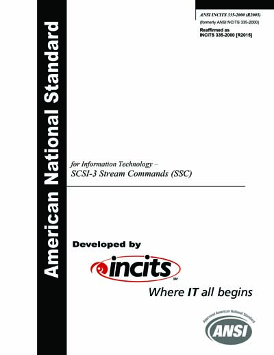 Standards PDF Cover Page