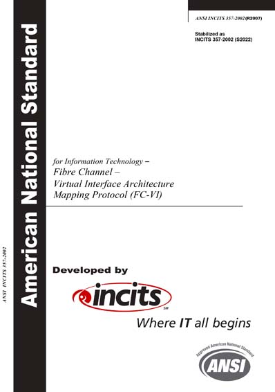 Standards PDF Cover Page