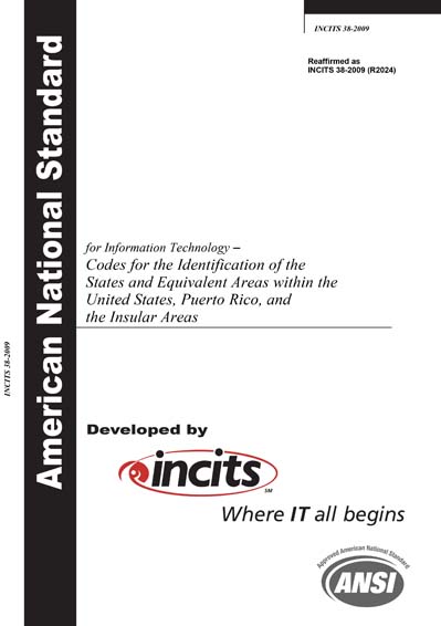 Standards PDF Cover Page