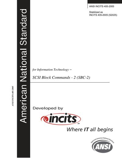 Standards PDF Cover Page