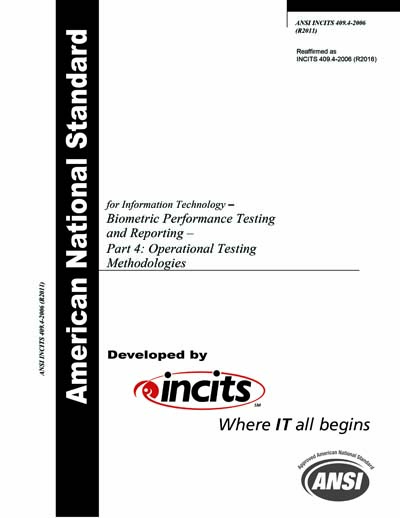 Standards PDF Cover Page