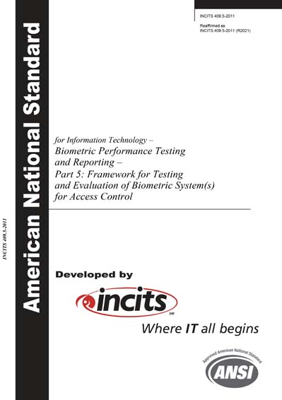 Standards PDF Cover Page