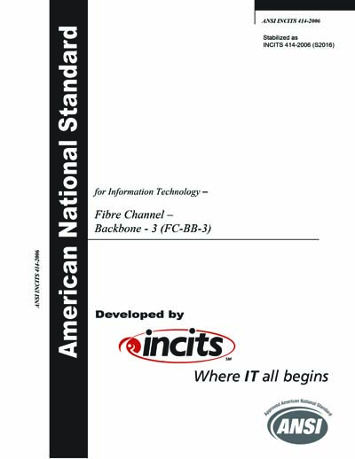 Standards PDF Cover Page