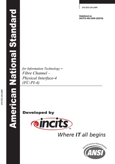 Standards PDF Cover Page