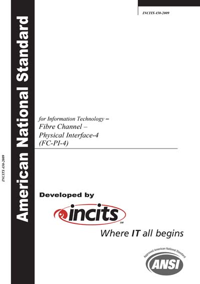 Standards PDF Cover Page