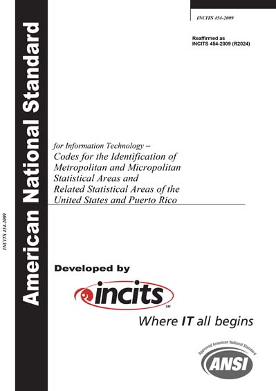 Standards PDF Cover Page