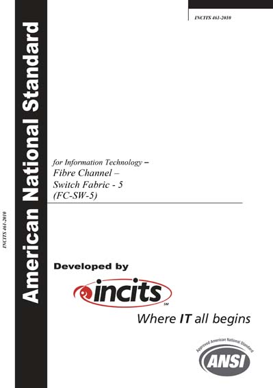 Standards PDF Cover Page