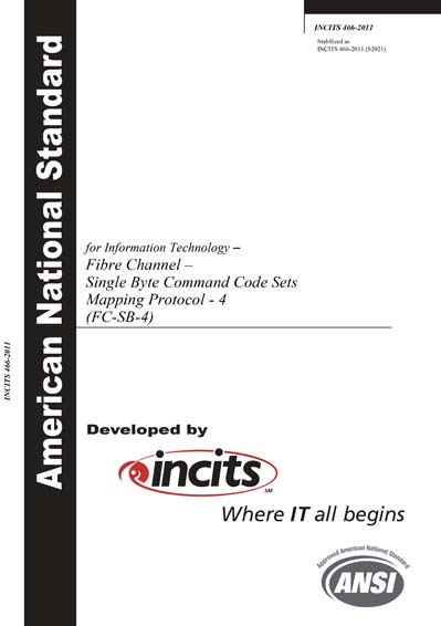 Standards PDF Cover Page