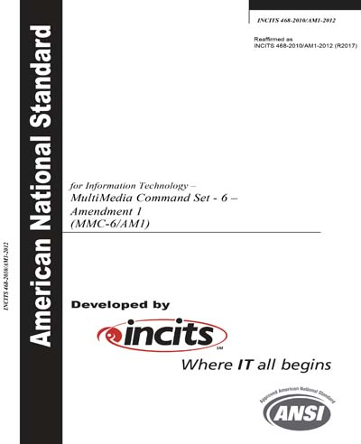 Standards PDF Cover Page