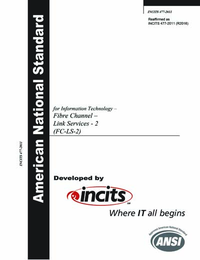 Standards PDF Cover Page