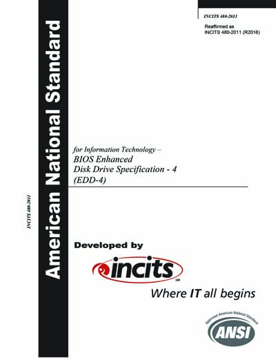 Standards PDF Cover Page