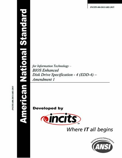 Standards PDF Cover Page