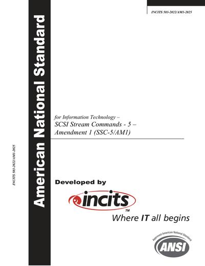 Standards PDF Cover Page