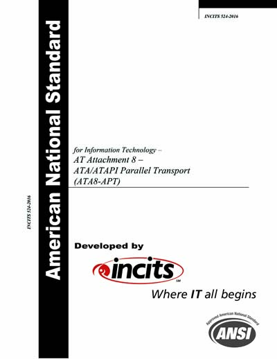 Standards PDF Cover Page
