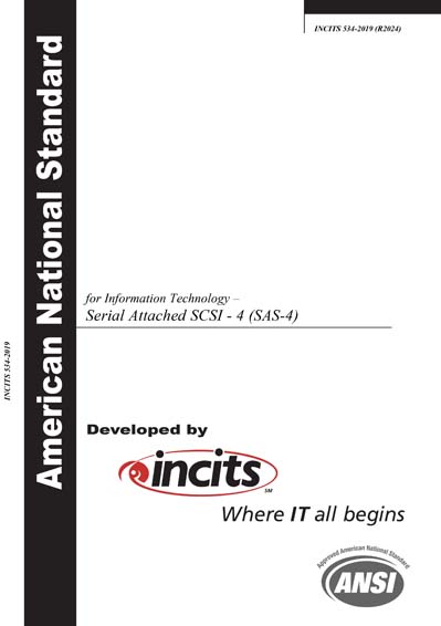 Standards PDF Cover Page