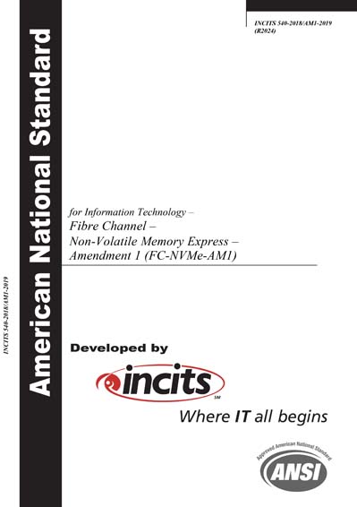 Standards PDF Cover Page