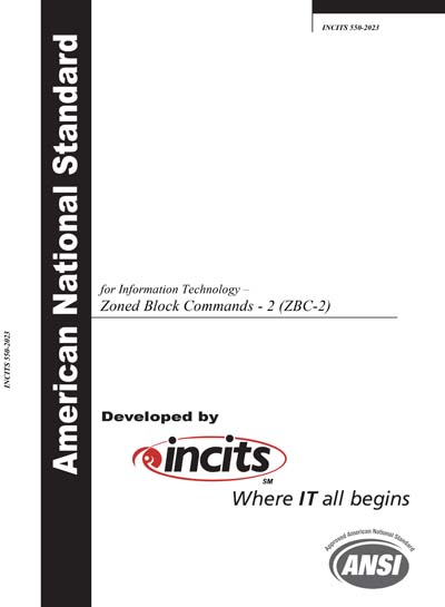 Standards PDF Cover Page