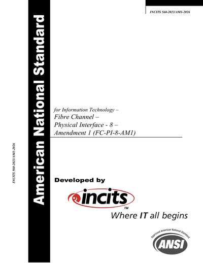 Standards PDF Cover Page