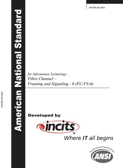 Standards PDF Cover Page