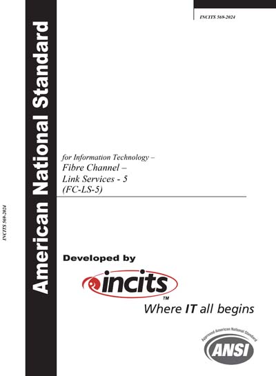 Standards PDF Cover Page