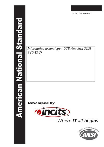 Standards PDF Cover Page
