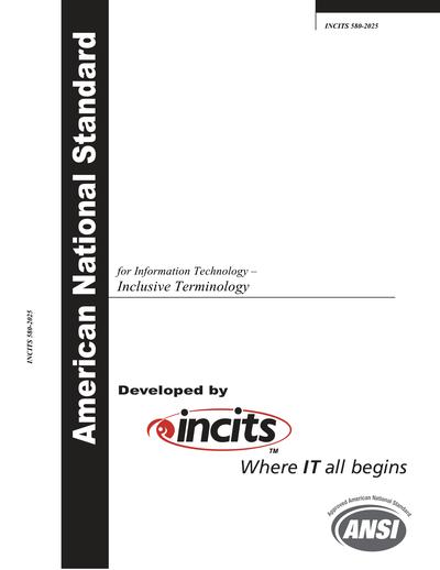 Standards PDF Cover Page