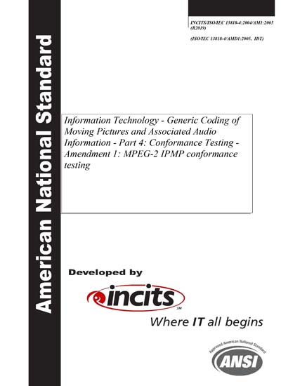 Standards PDF Cover Page