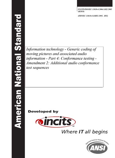 Standards PDF Cover Page