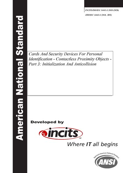 Standards PDF Cover Page