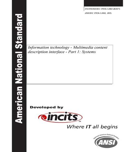 Standards PDF Cover Page
