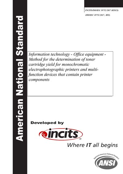 Standards PDF Cover Page