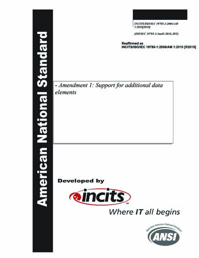 Standards PDF Cover Page