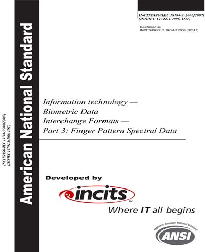 Standards PDF Cover Page