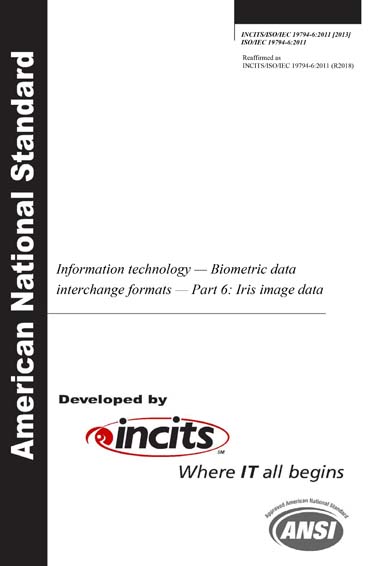 Standards PDF Cover Page