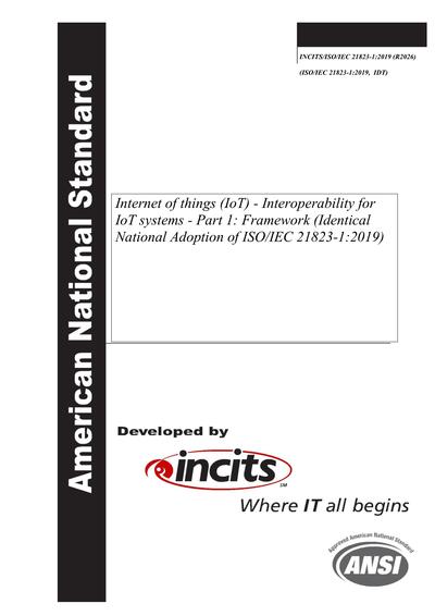 Standards PDF Cover Page