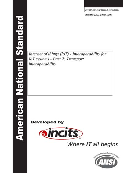 Standards PDF Cover Page