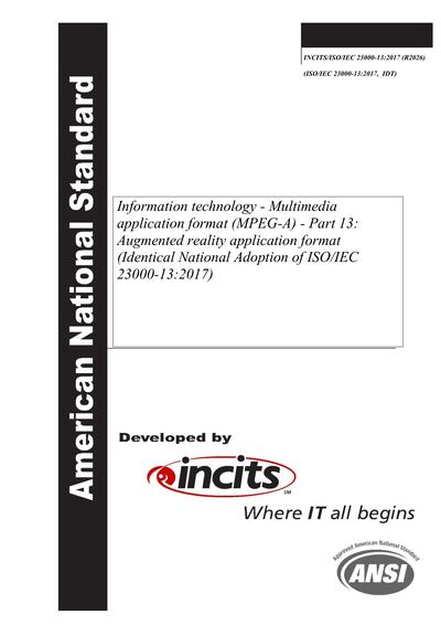 Standards PDF Cover Page