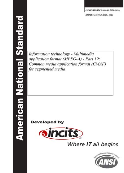 Standards PDF Cover Page