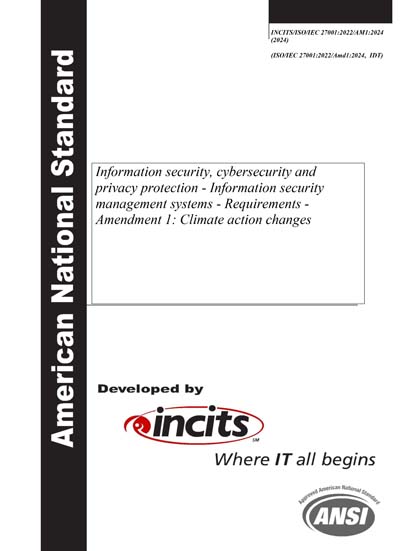 Standards PDF Cover Page
