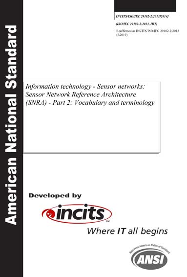 Standards PDF Cover Page